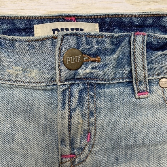 PINK Victoria’s Secret Denim Shorts - Picture 3 of 6